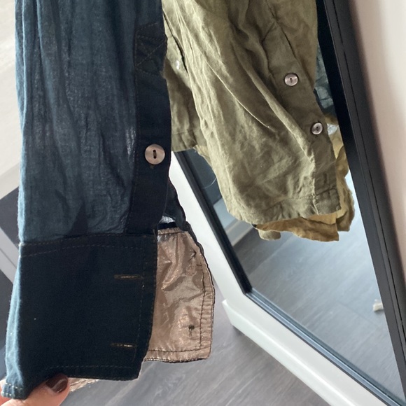 Green long sleeve shirt - Picture 3 of 3